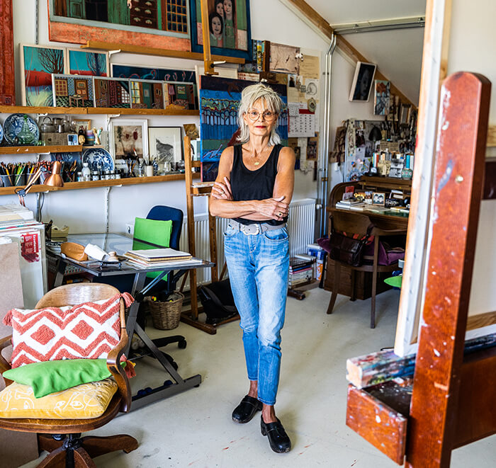 Portret van marijke pielage