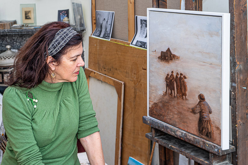 Portret van Ieke Spiekman