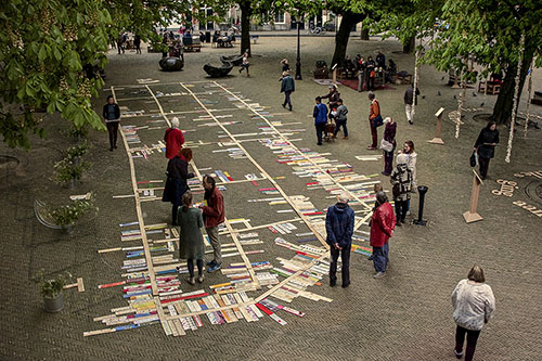 Werk van Christine Hallstrom
